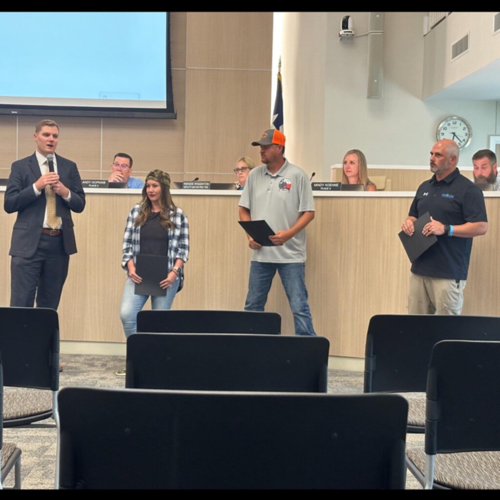City Councel Meeting for Volunteers